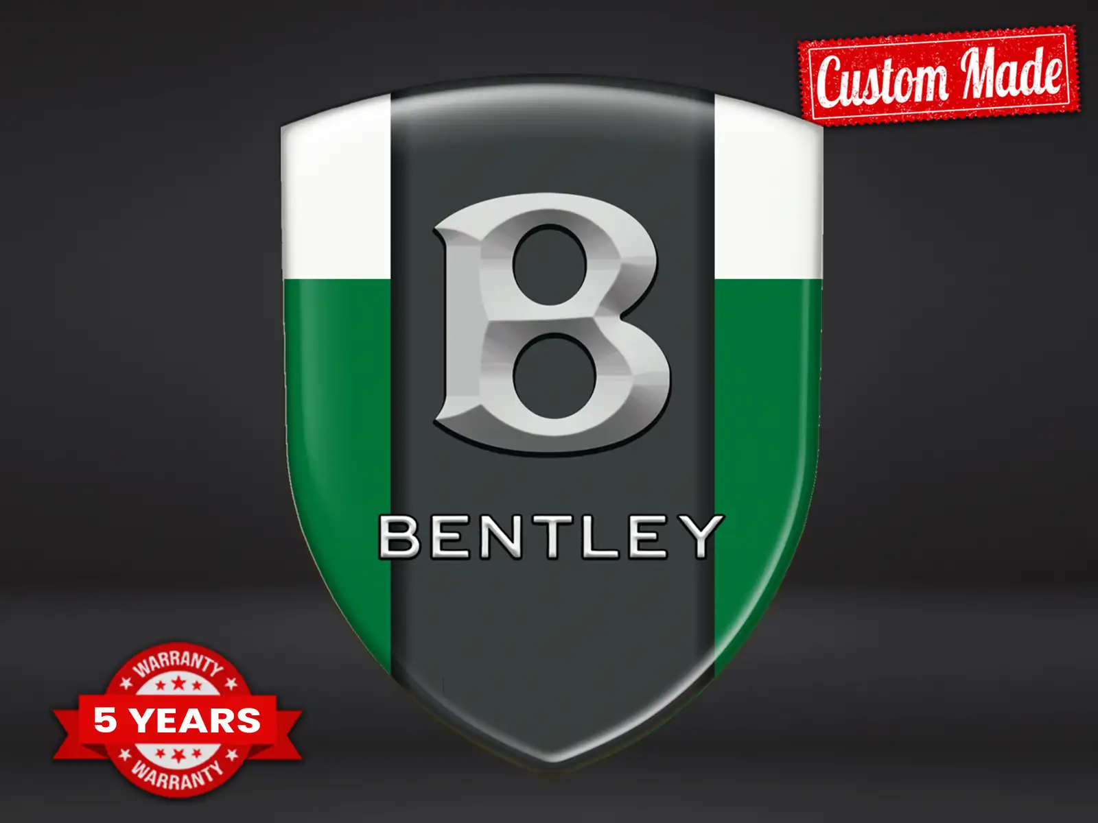 Bentley Emblemas Auto Personalizados Pro Máximo Diseño Estilizado